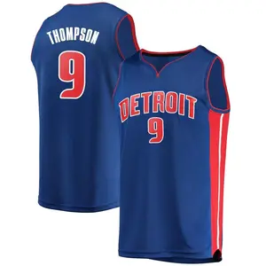 Detroit Pistons Fast Break Blue Ausar Thompson Jersey - Icon Edition - Men's