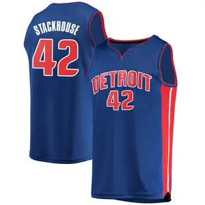 Swingman Jerry Stackhouse Detroit Pistons 1998-99 Jersey - Shop