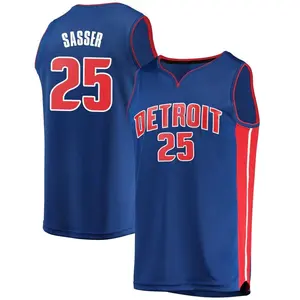 Detroit Pistons Fast Break Blue Marcus Sasser Jersey - Icon Edition - Men's