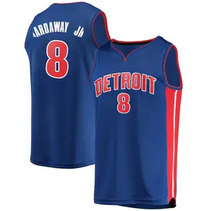 Detroit Pistons Fast Break Blue Tim Hardaway Jr. Jersey - Icon Edition - Men's