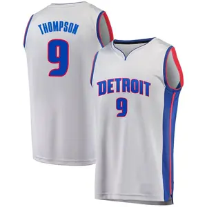 Detroit Pistons Fast Break Gray Ausar Thompson Alternate Jersey - Statement Edition - Youth