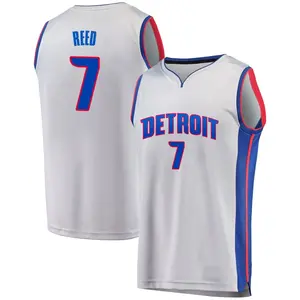 Detroit Pistons Fast Break Gray Paul Reed Alternate Jersey - Statement Edition - Men's