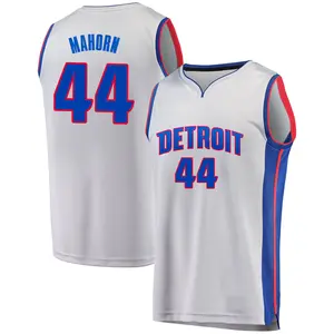 Detroit Pistons Fast Break Gray Rick Mahorn Alternate Jersey - Statement Edition - Men's