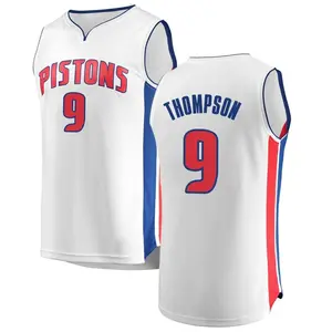 Detroit Pistons Fast Break White Ausar Thompson Jersey - Association Edition - Youth