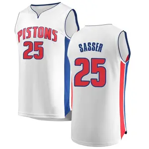 Detroit Pistons Fast Break White Marcus Sasser Jersey - Association Edition - Men's