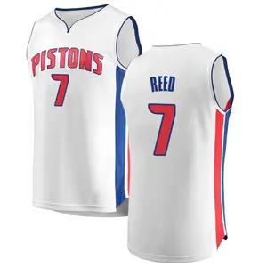 Detroit Pistons Fast Break White Paul Reed Jersey - Association Edition - Men's