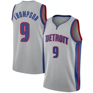 Detroit Pistons Swingman Ausar Thompson Silver Jersey - Statement Edition - Men's