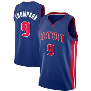 Detroit Pistons Swingman Blue Ausar Thompson Jersey - Icon Edition - Men's