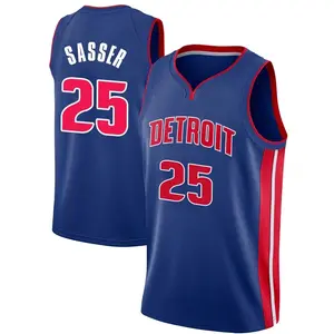 Detroit Pistons Swingman Blue Marcus Sasser Jersey - Icon Edition - Men's