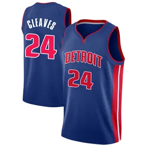 Detroit Pistons Swingman Blue Mateen Cleaves Jersey - Icon Edition - Men's