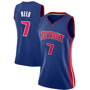 Detroit Pistons Swingman Blue Paul Reed Jersey - Icon Edition - Women's