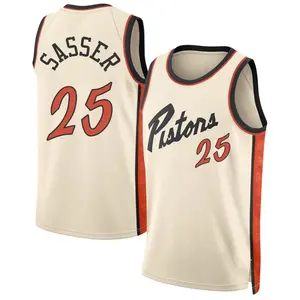 Detroit Pistons Swingman Marcus Sasser Tan 2024/25 City Edition Jersey - Men's