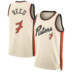 Detroit Pistons Swingman Paul Reed Tan 2024/25 City Edition Jersey - Men's