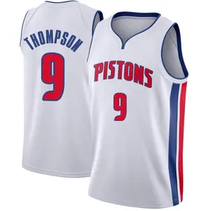 Detroit Pistons Swingman White Ausar Thompson Jersey - Association Edition - Men's