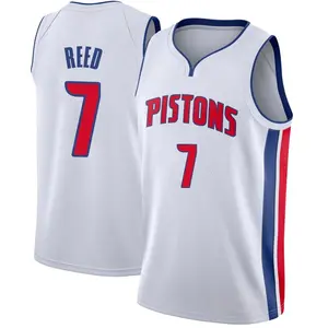 Detroit Pistons Swingman White Paul Reed Jersey - Association Edition - Men's