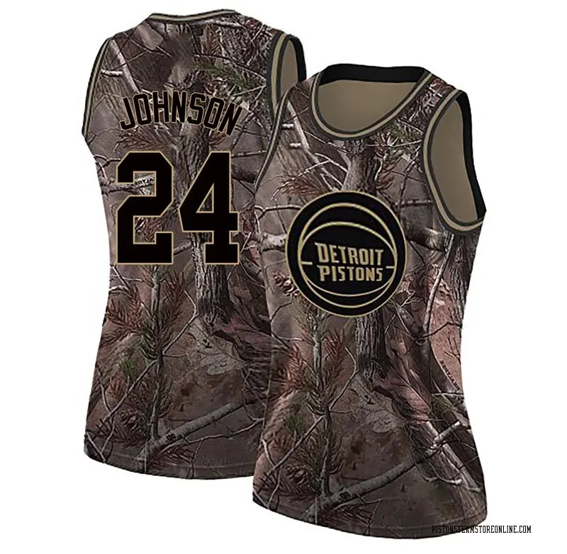 Nike Detroit Pistons Swingman Camo Joe Johnson Realtree Collection ...