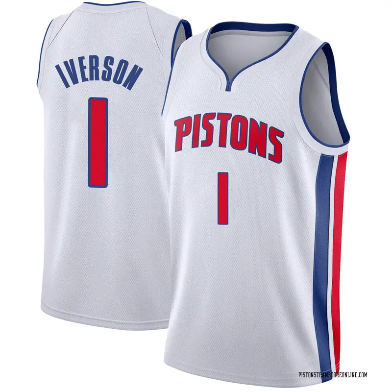 iverson pistons jersey